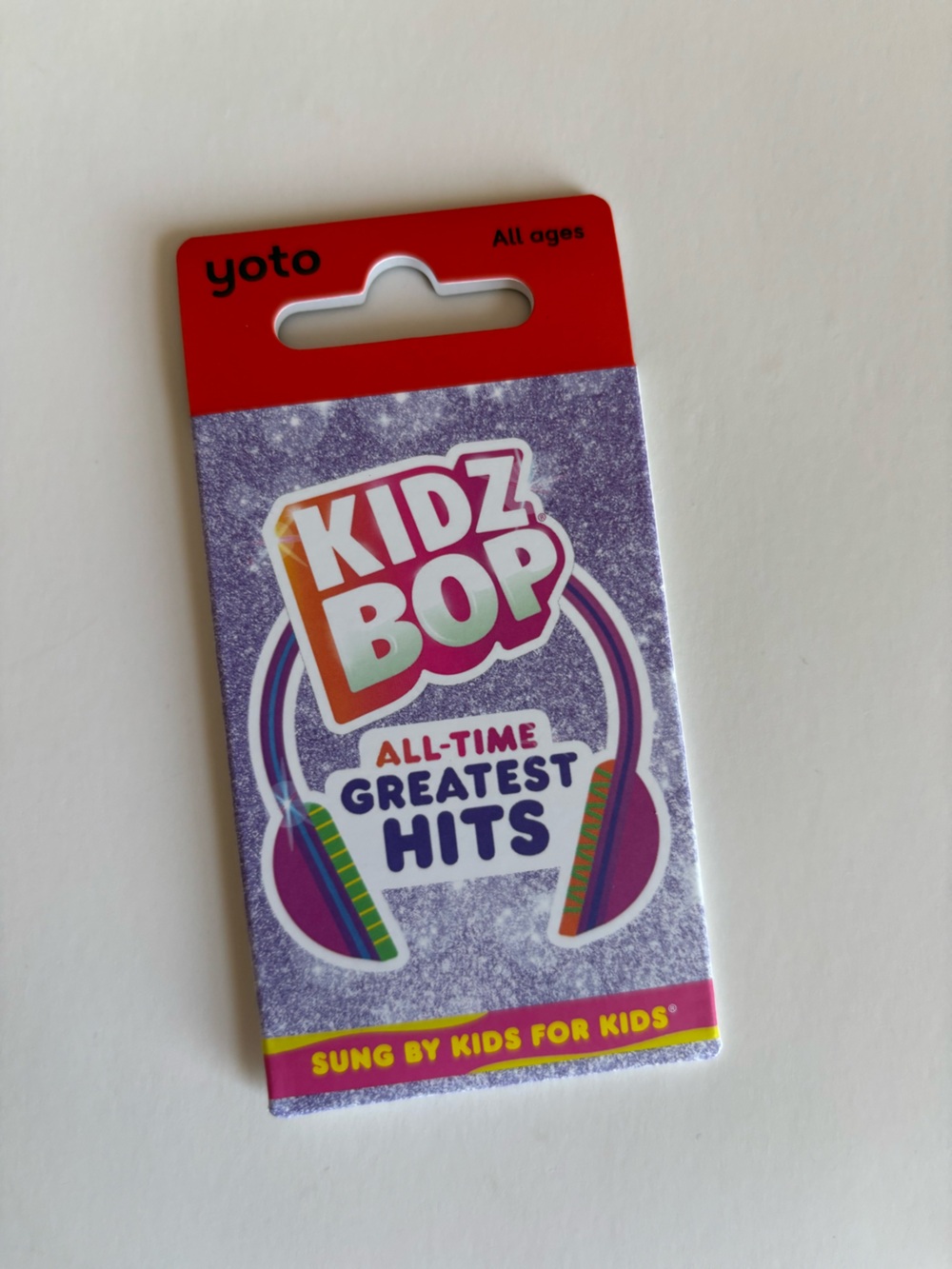 Yoto All-Time Greatest Hits Kids Toy Packaging - Purple
